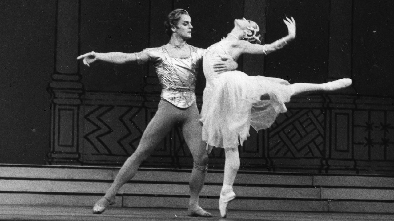 Baryshnikov and Lesley Collier in Rhapsody (1980). Photo: GBL Wilson/RAD/ArenaPAL